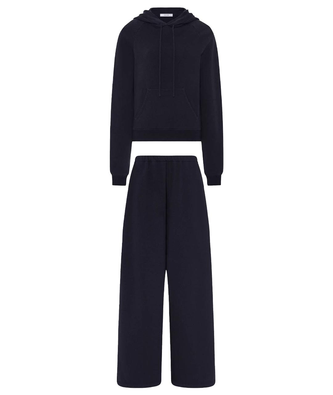 THE ROW Темно-синий хлопковый костюм с брюками, фото 1