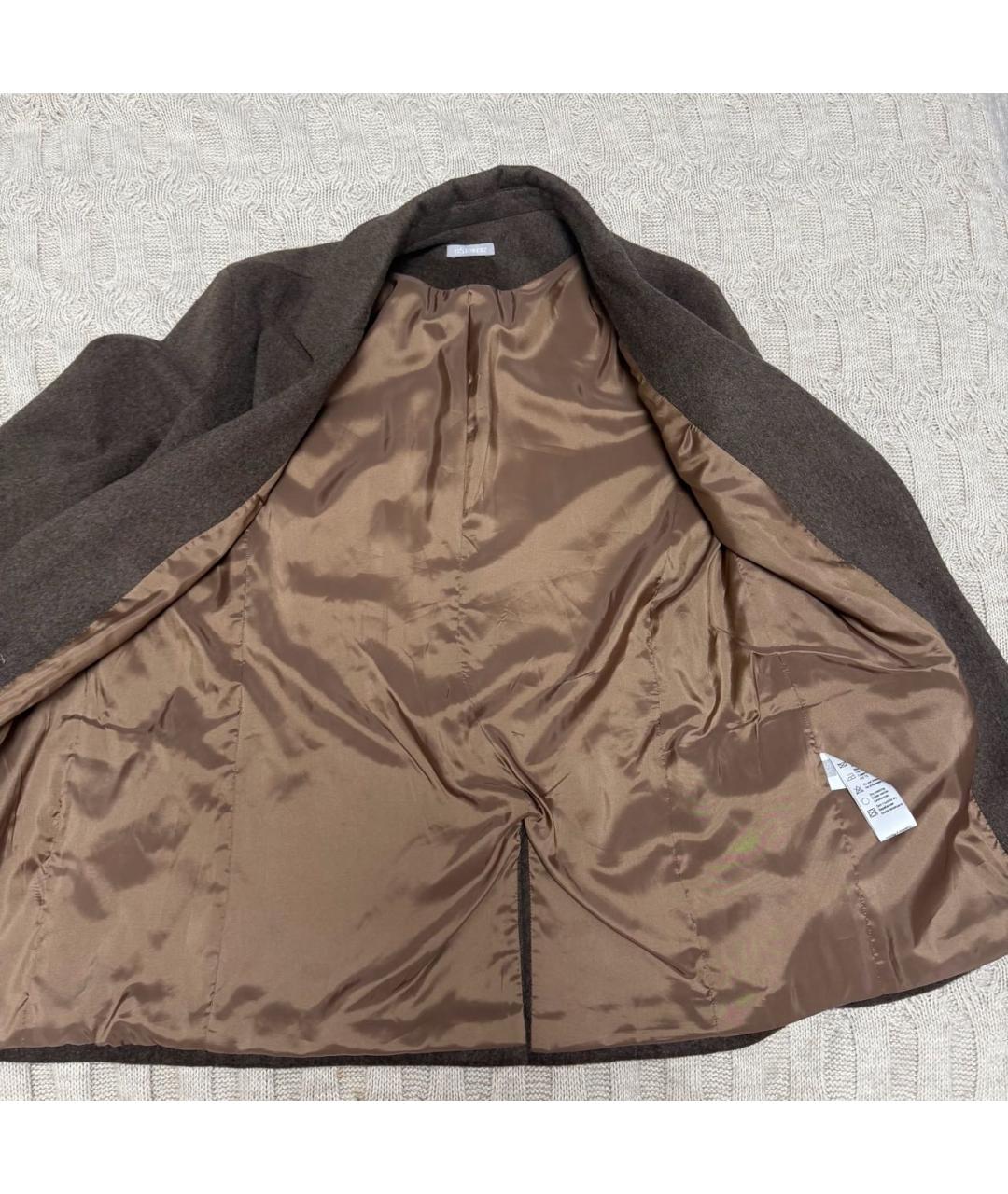 12 STOREEZ Коричневый шерстяной жакет/пиджак, фото 6