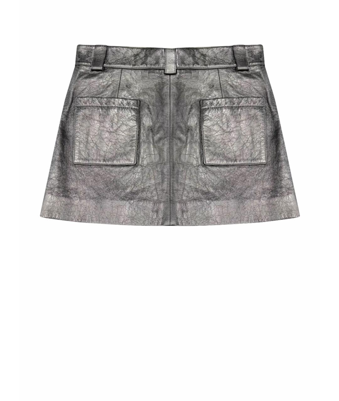 MIU MIU Черная юбка мини, фото 1