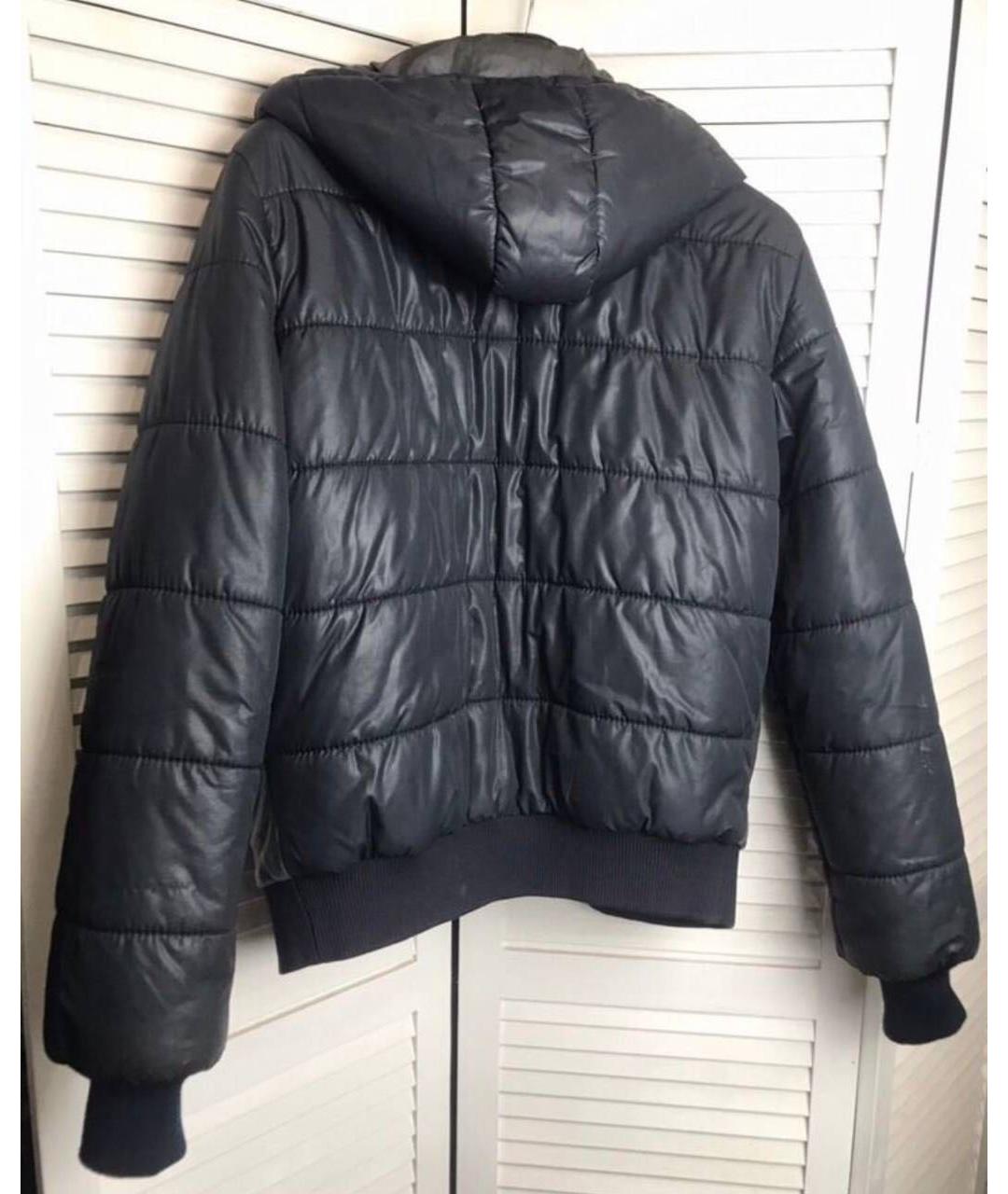 DOLCE&GABBANA Черная кожаная куртка, фото 2