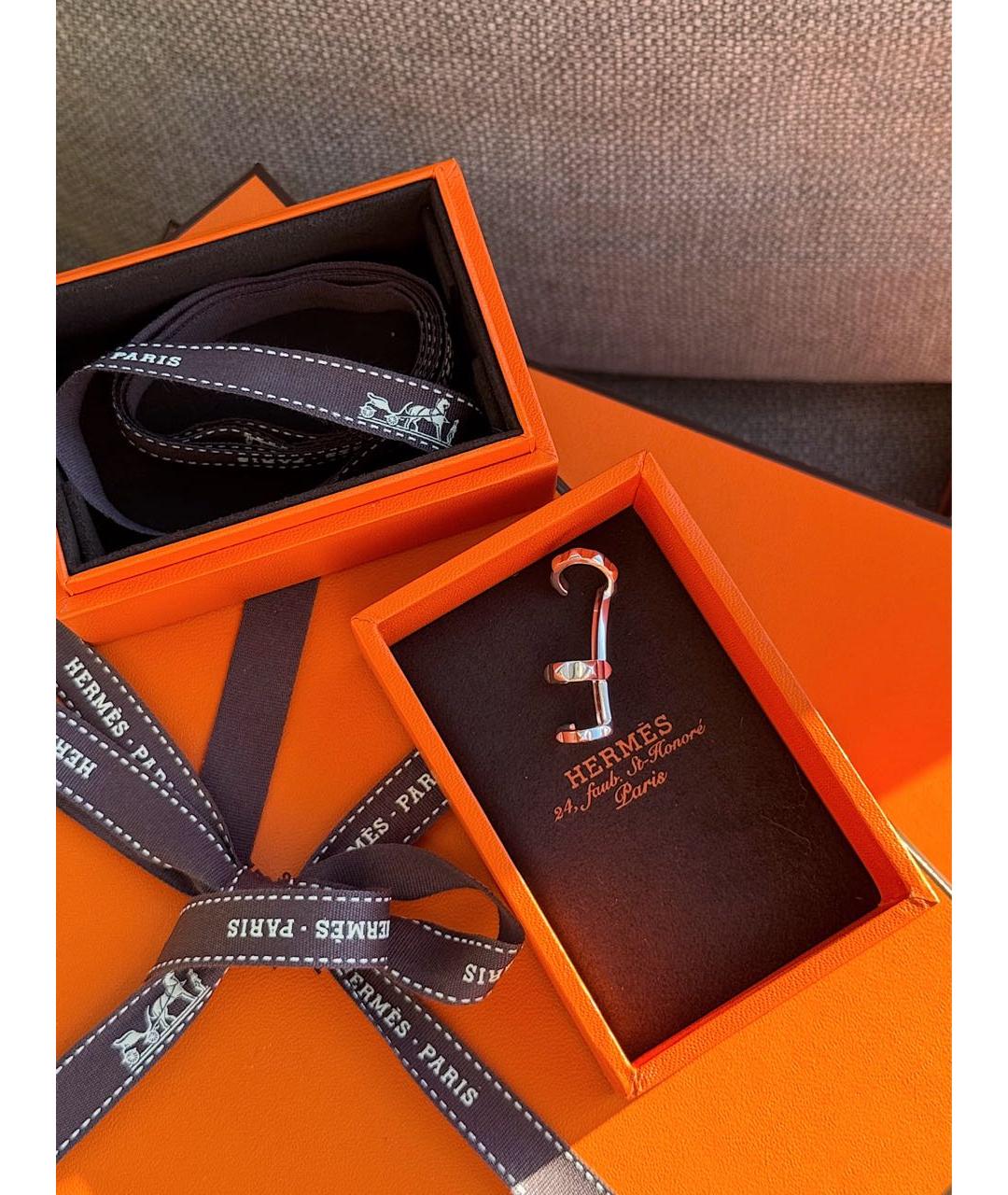 HERMES Серебряные серебряные серьги, фото 3