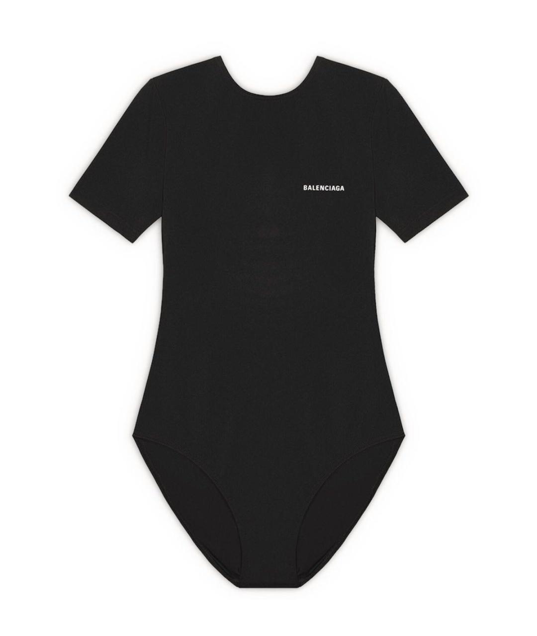 BALENCIAGA Черный полиамидовый купальник, фото 1