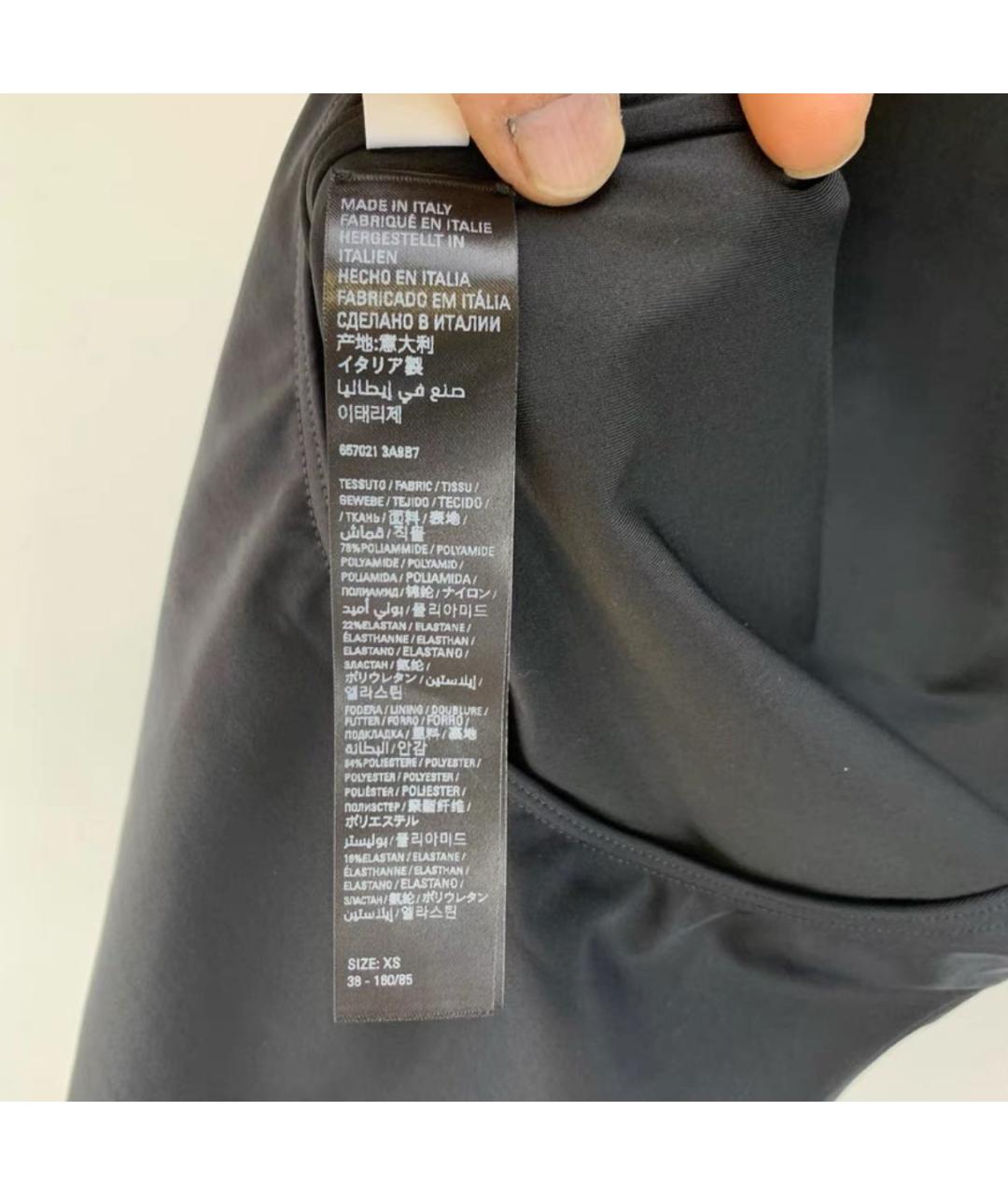 BALENCIAGA Черный полиамидовый купальник, фото 5