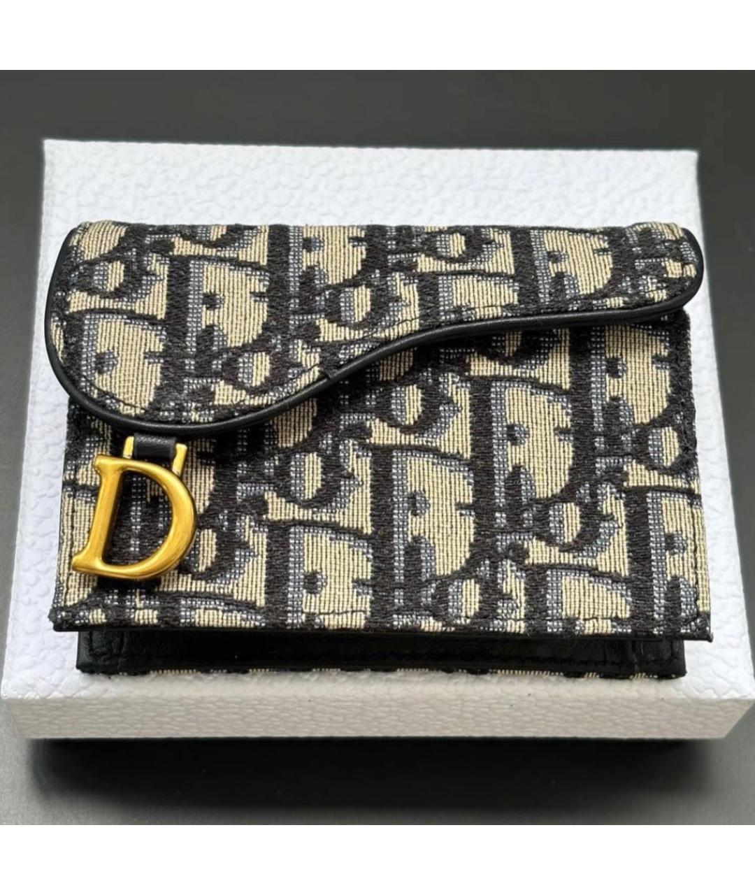 CHRISTIAN DIOR Бежевый кошелек, фото 5