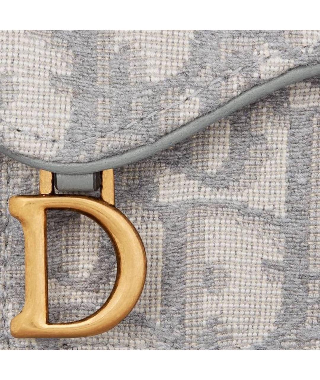 CHRISTIAN DIOR Серый кардхолдер, фото 4
