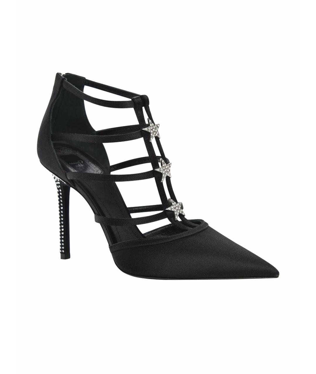 CHRISTIAN DIOR Черные текстильные туфли, фото 1