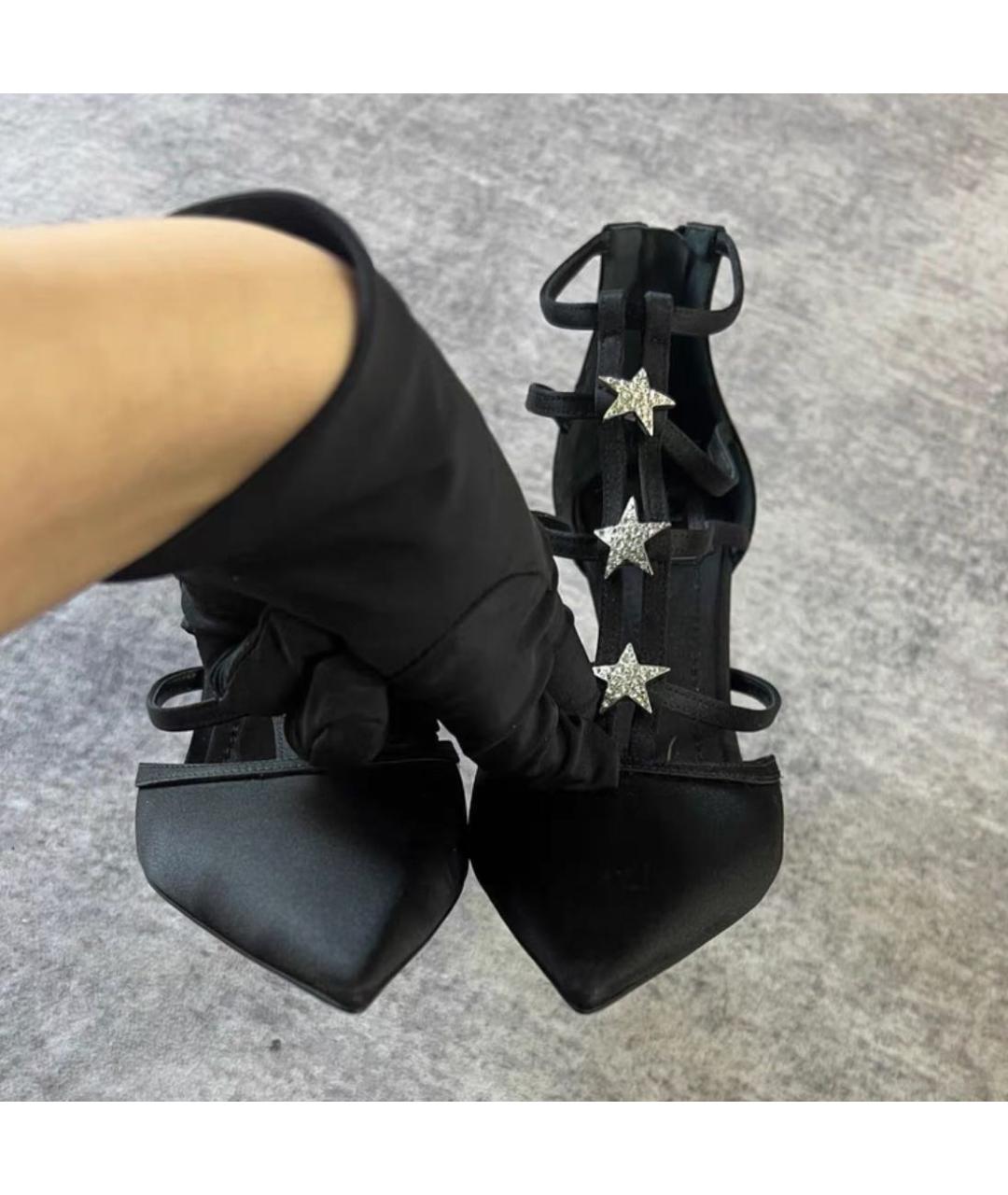 CHRISTIAN DIOR Черные текстильные туфли, фото 7