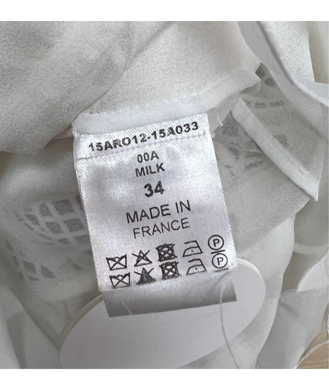 CHLOE Белое хлопковое вечернее платье, фото 4