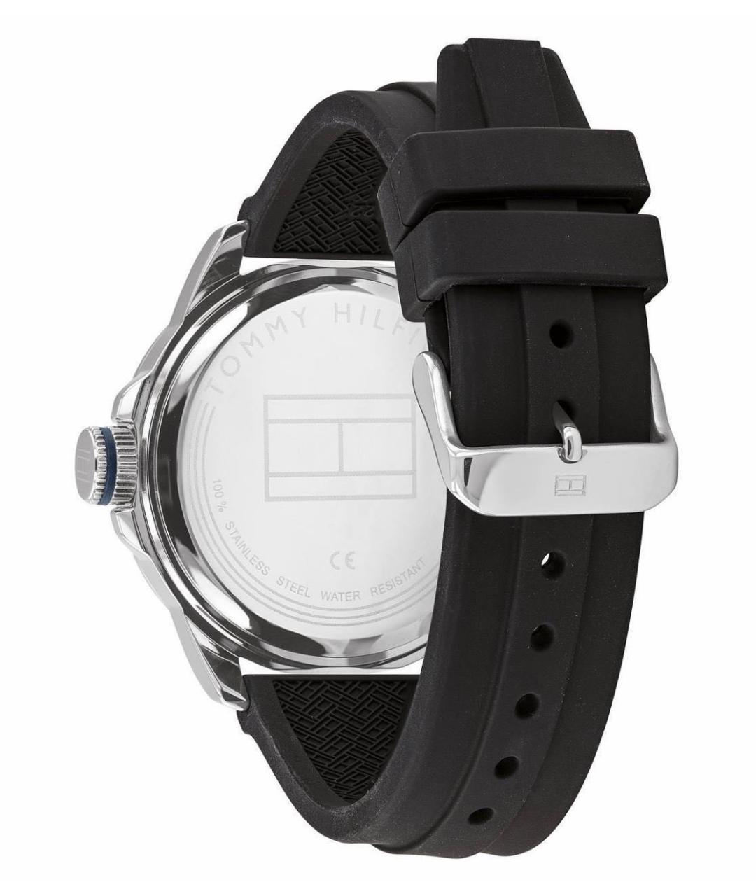 TOMMY HILFIGER Черные стальные часы, фото 2
