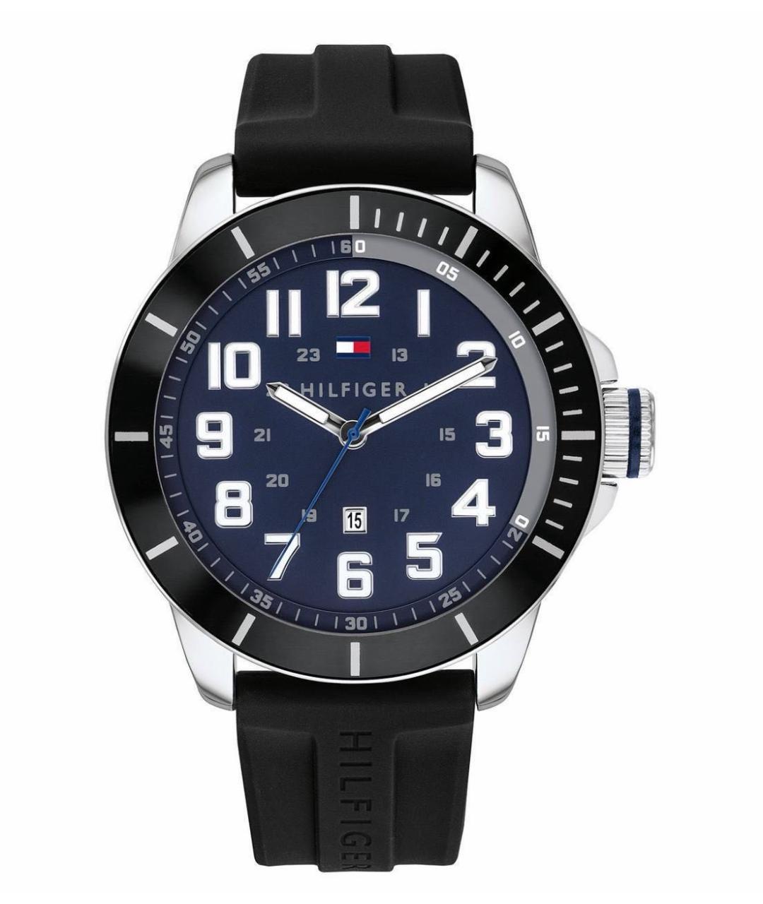 TOMMY HILFIGER Черные стальные часы, фото 6