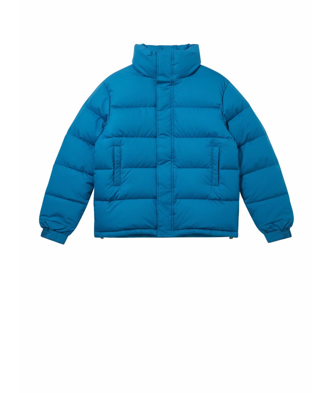 BALENCIAGA Голубой пуховик, фото 1