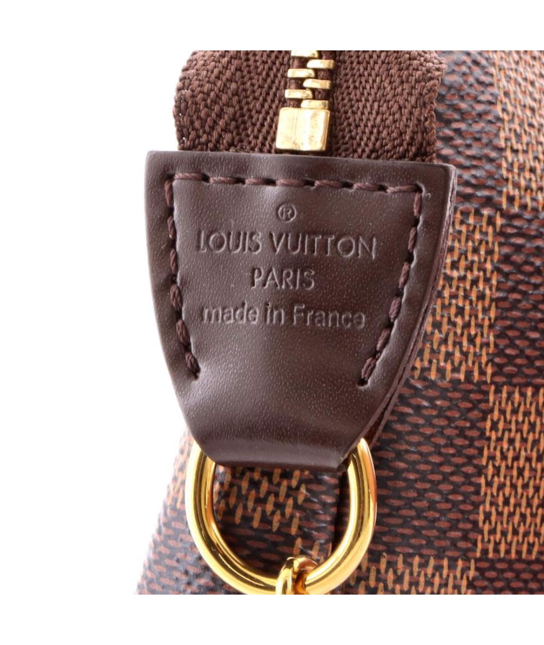 LOUIS VUITTON Коричневая сумка с короткими ручками, фото 6
