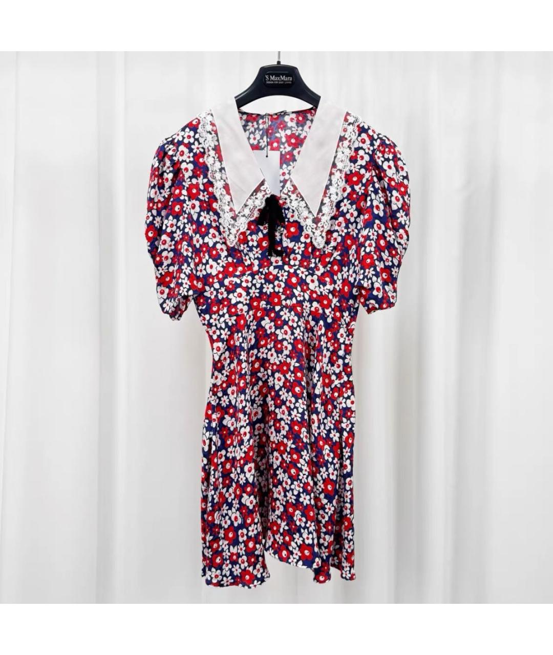 MIU MIU Мульти хлопковое вечернее платье, фото 4