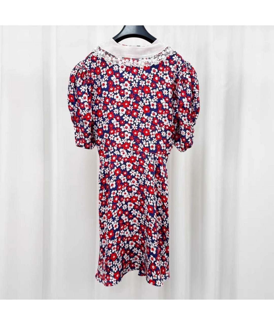 MIU MIU Мульти хлопковое вечернее платье, фото 5