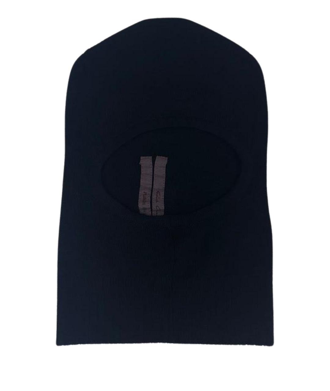 RICK OWENS Черная шапка, фото 1