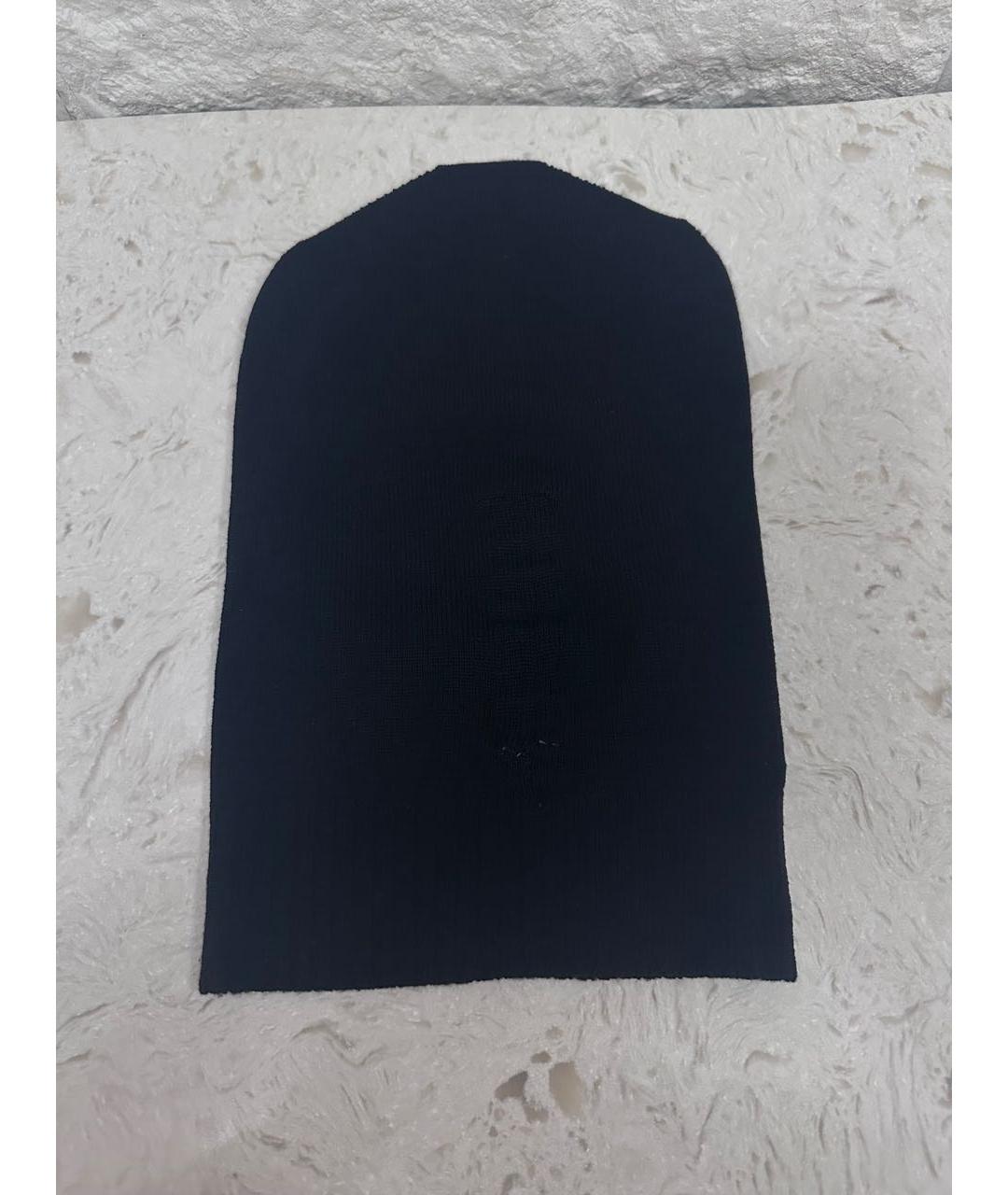 RICK OWENS Черная шапка, фото 2