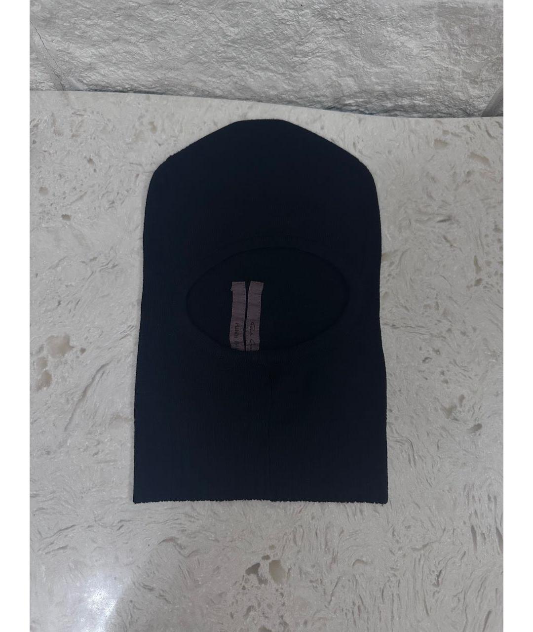 RICK OWENS Черная шапка, фото 6