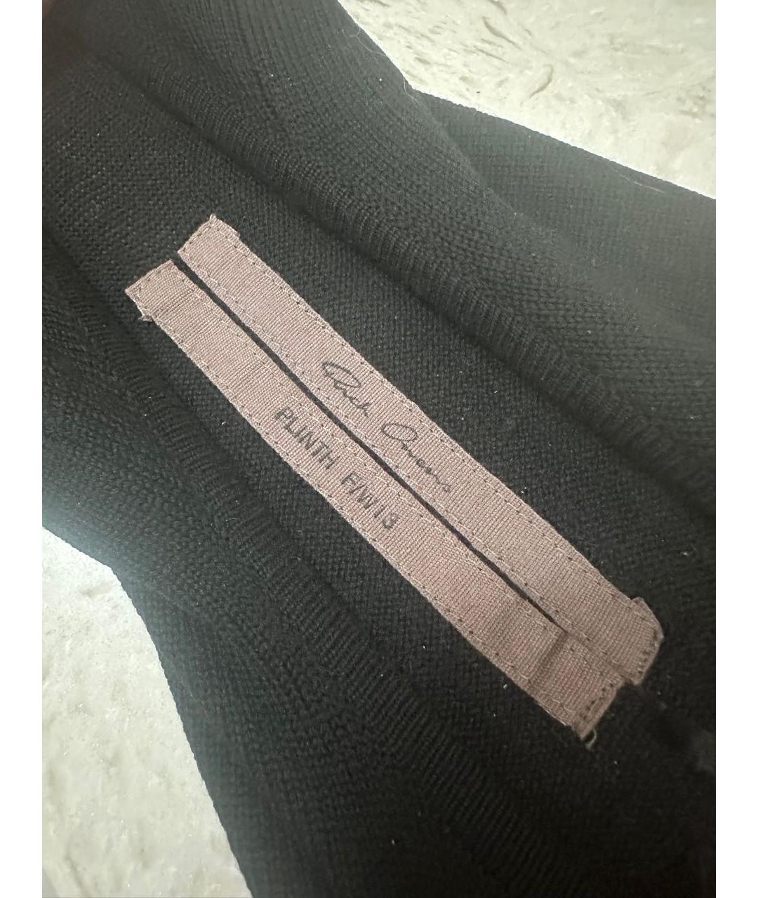 RICK OWENS Черная шапка, фото 3
