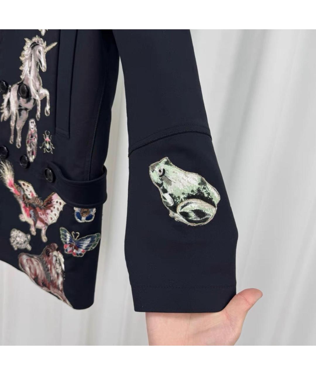 VALENTINO Черный жакет/пиджак, фото 4