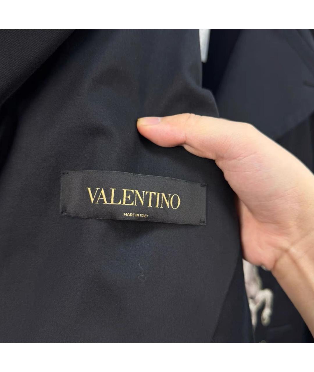 VALENTINO Черный жакет/пиджак, фото 5