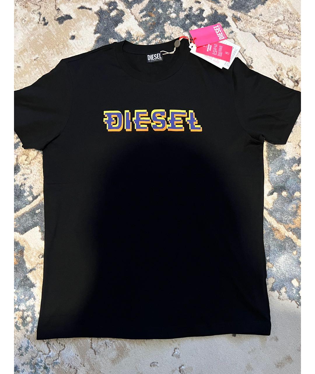 DIESEL Черная футболка, фото 2