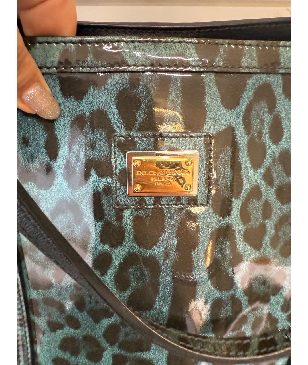 DOLCE&GABBANA Мульти сумка тоут из лакированной кожи, фото 6