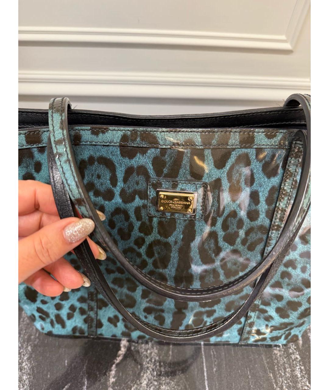 DOLCE&GABBANA Мульти сумка тоут из лакированной кожи, фото 8