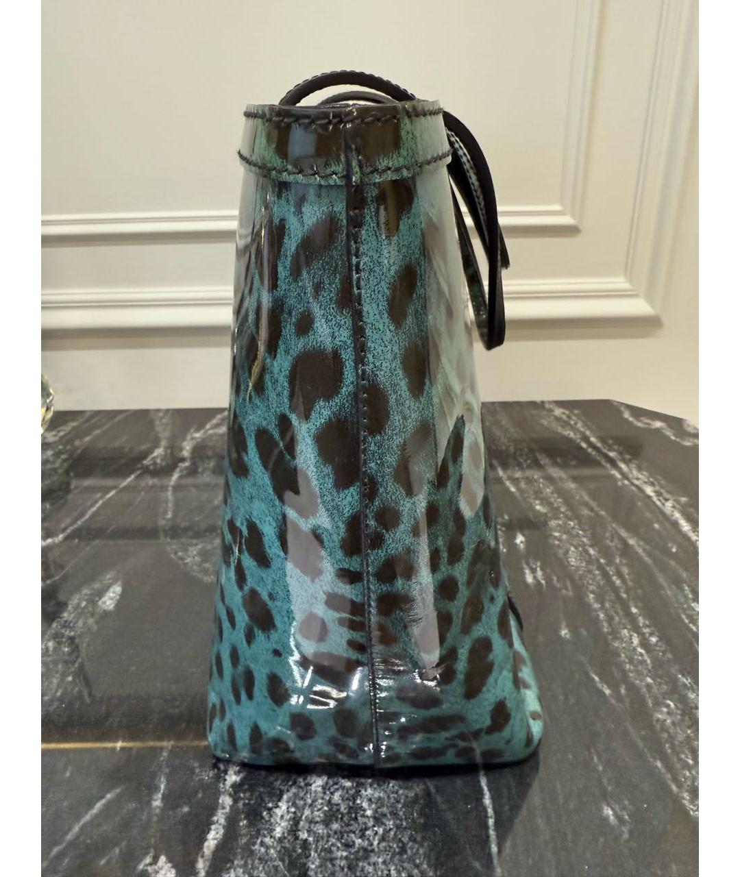 DOLCE&GABBANA Мульти сумка тоут из лакированной кожи, фото 3