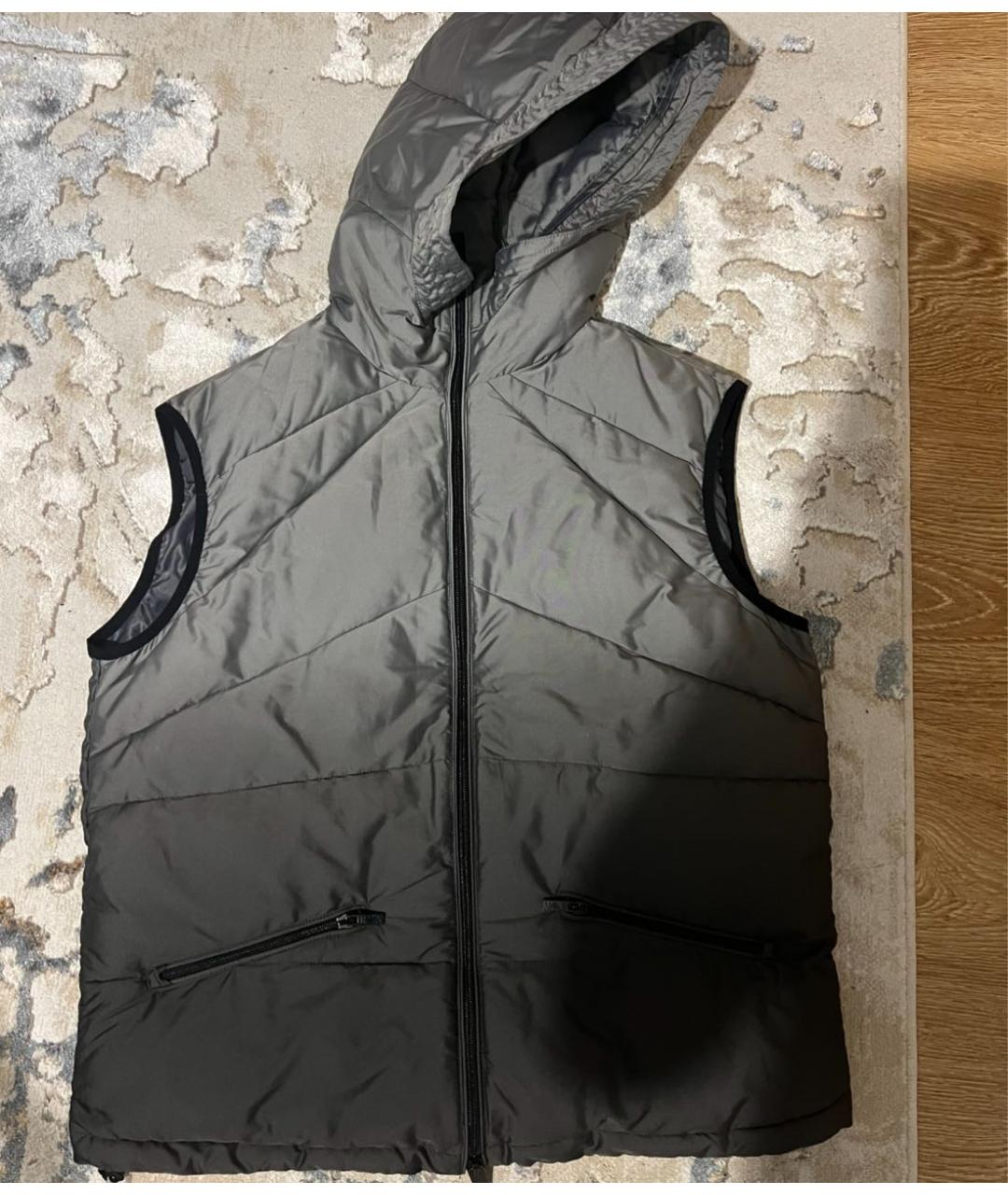 EMPORIO ARMANI Серый жилет, фото 4