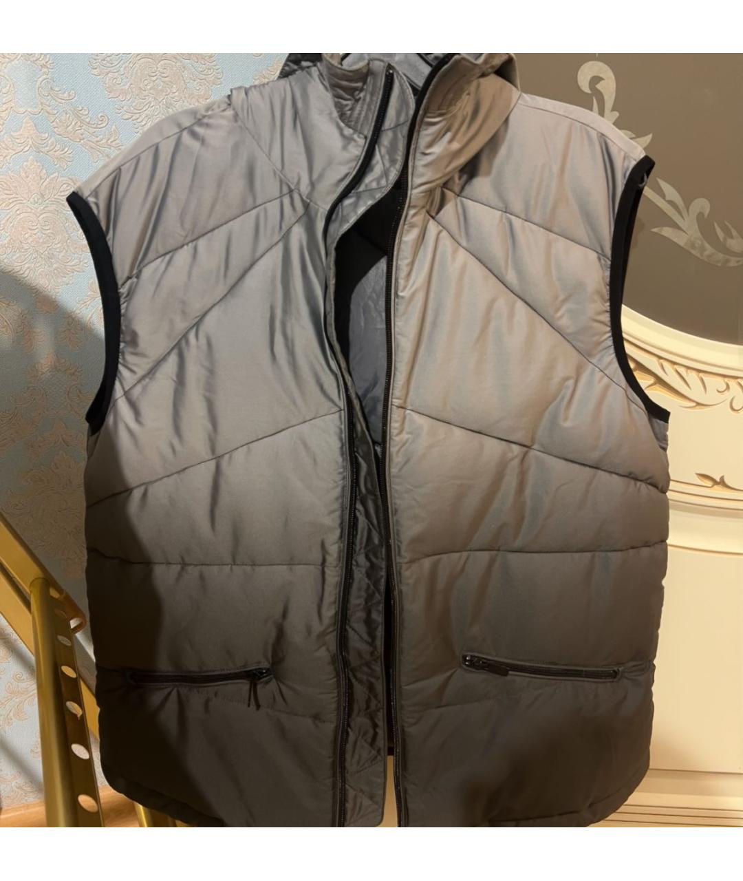 EMPORIO ARMANI Серый жилет, фото 2