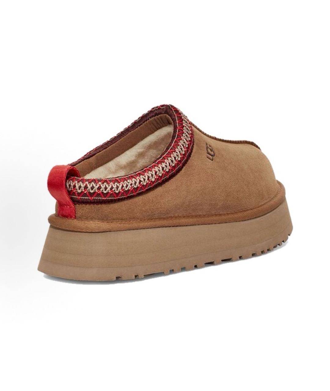 UGG AUSTRALIA Коричневые замшевые сабо, фото 3