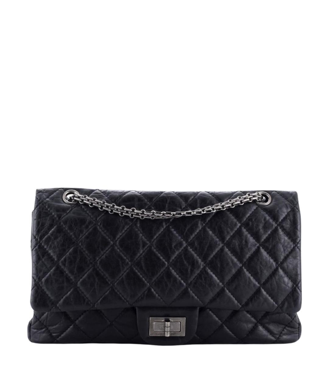 CHANEL Черная кожаная сумка через плечо, фото 1