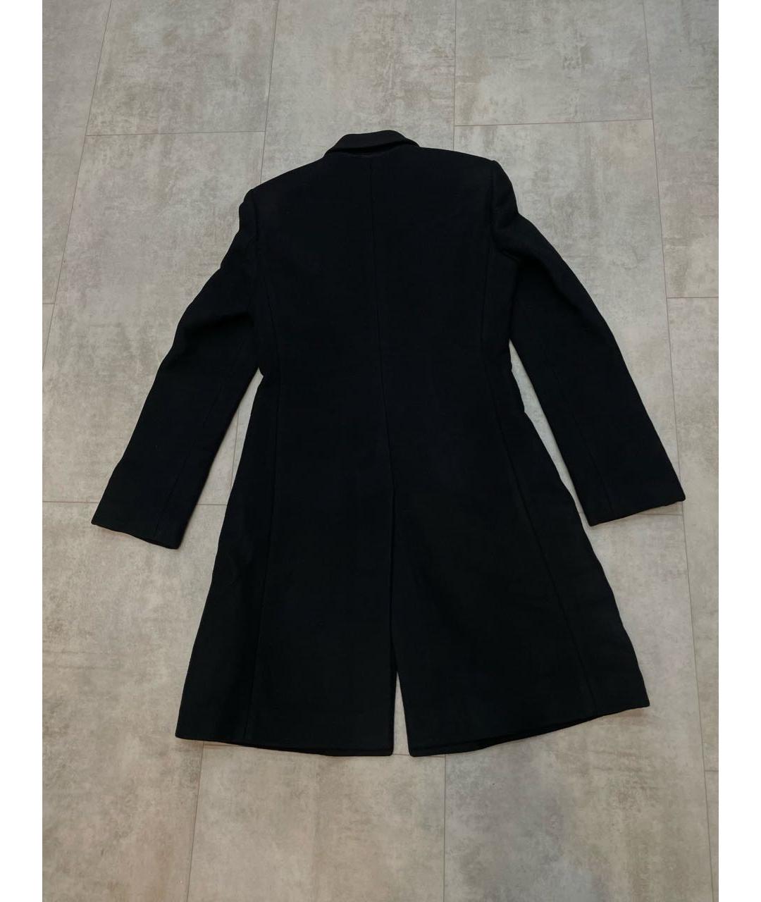 GUCCI Черное шерстяное пальто, фото 2