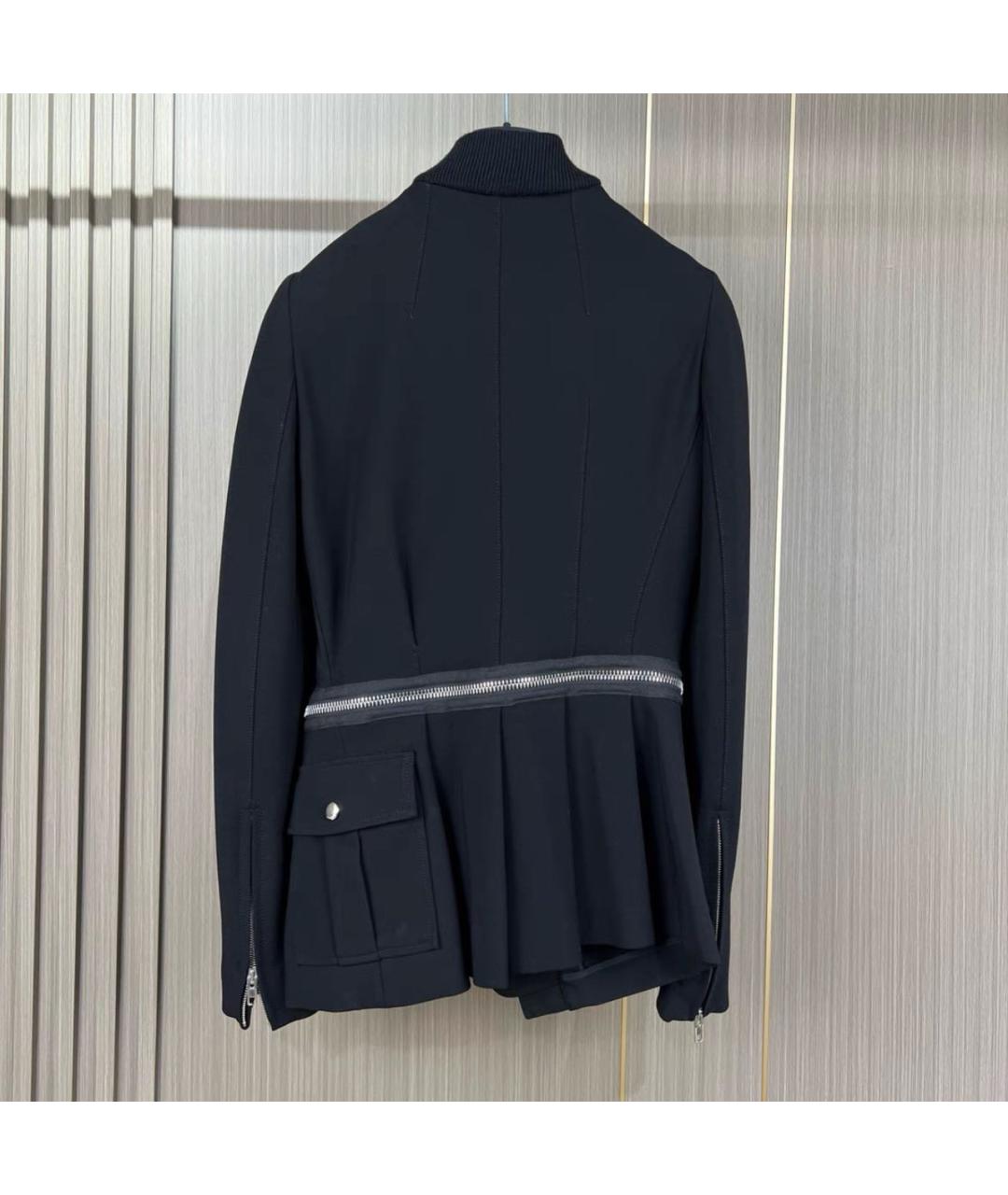 GIVENCHY Черный вискозный жакет/пиджак, фото 4