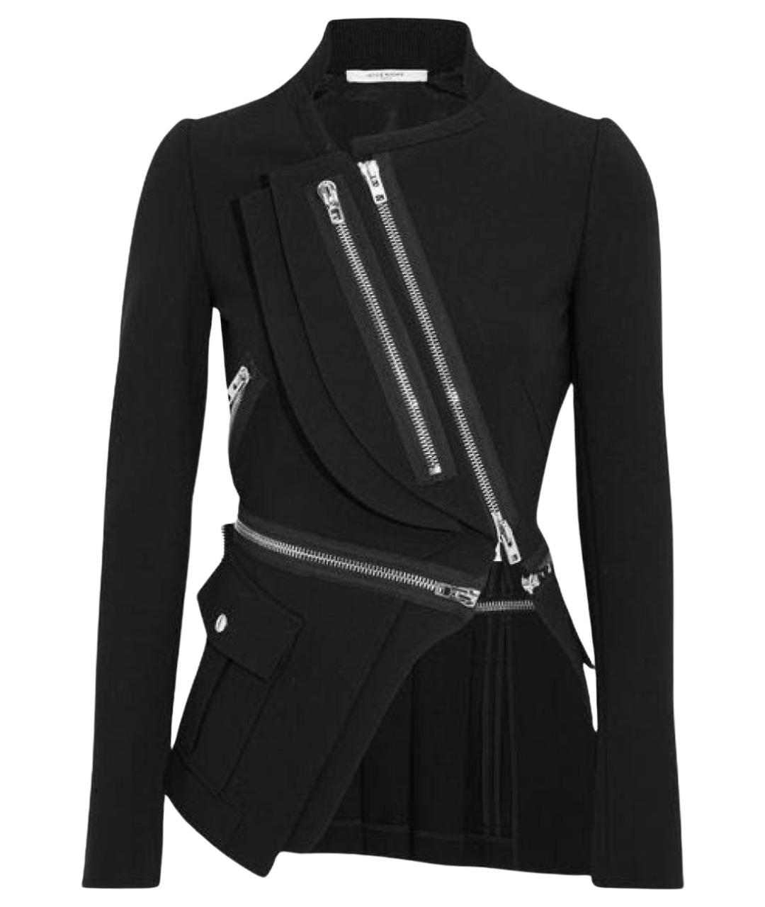 GIVENCHY Черный вискозный жакет/пиджак, фото 1