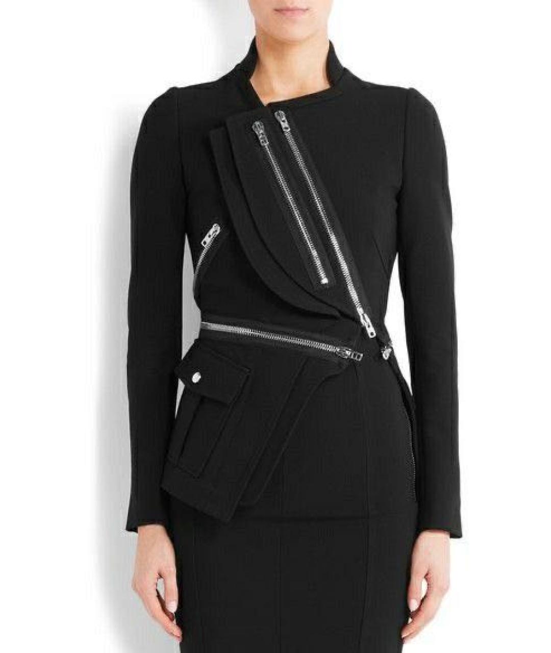 GIVENCHY Черный вискозный жакет/пиджак, фото 2