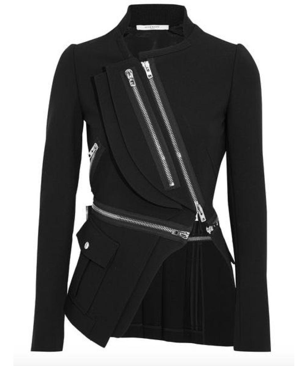GIVENCHY Черный вискозный жакет/пиджак, фото 8