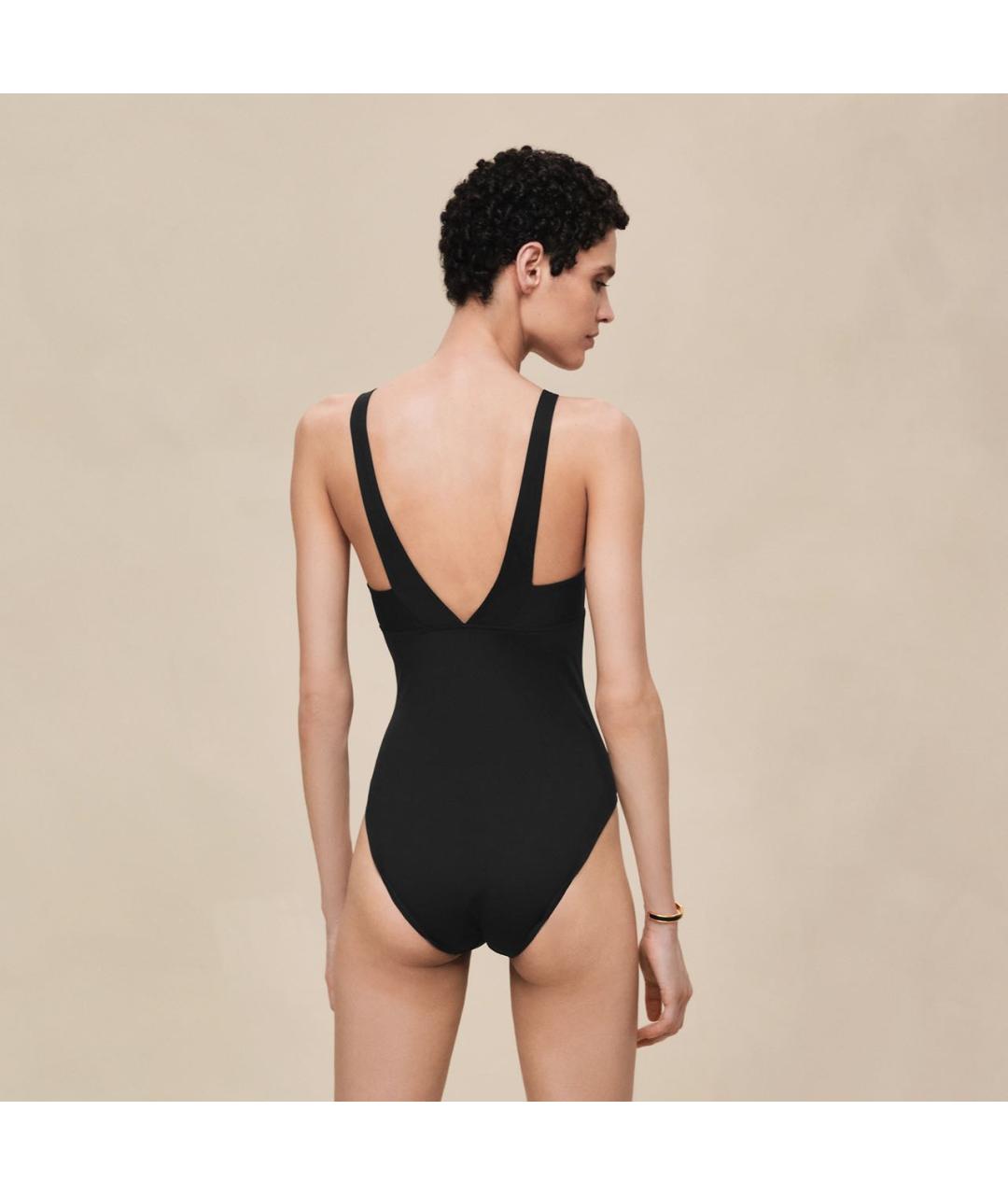 HERMES Черный купальник, фото 2