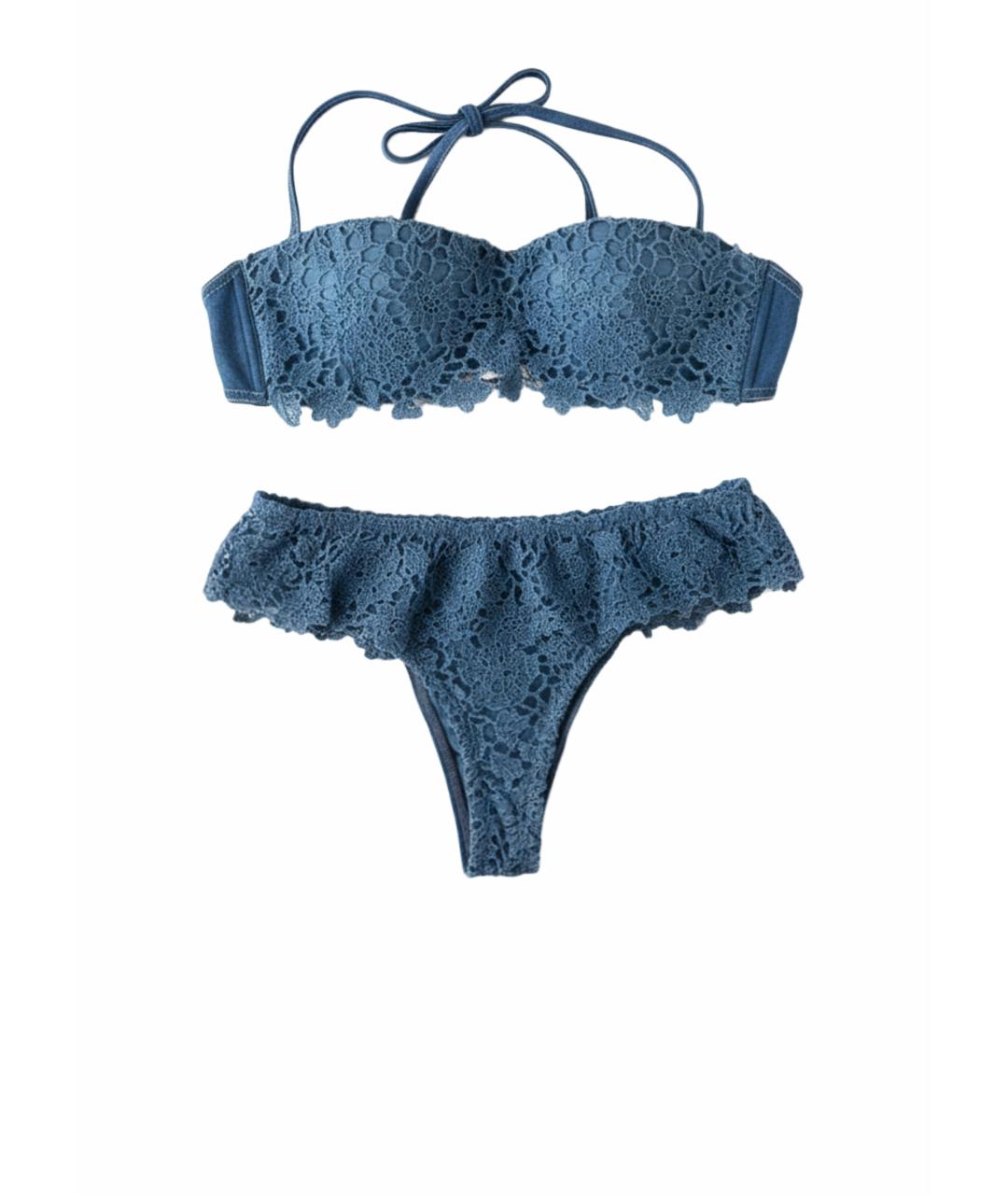 ERMANNO SCERVINO Синий купальник, фото 1