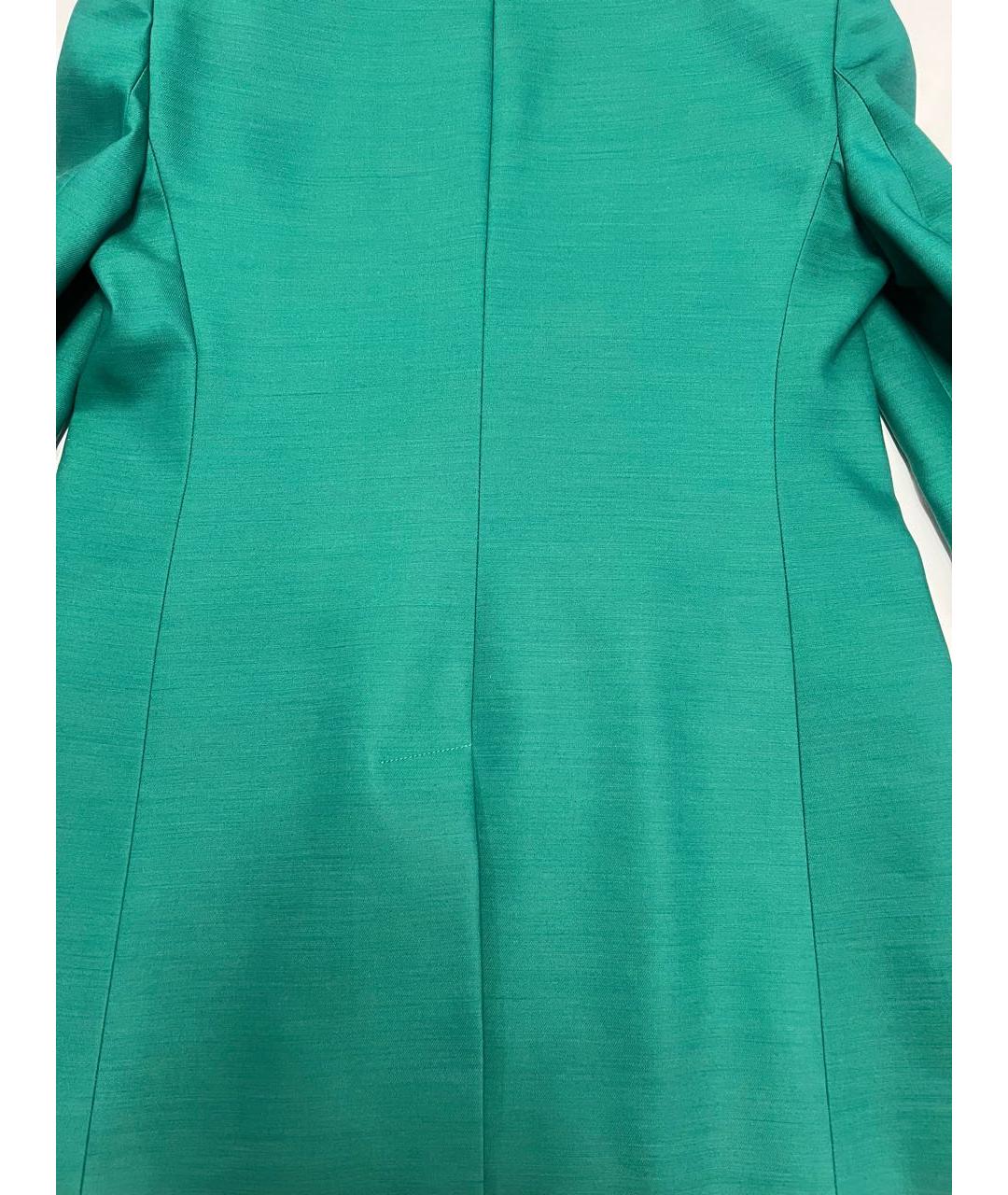 VALENTINO Зеленый шерстяной жакет/пиджак, фото 4