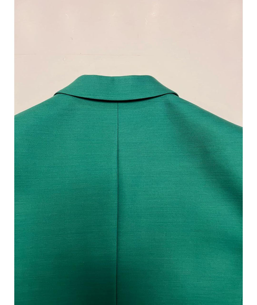 VALENTINO Зеленый шерстяной жакет/пиджак, фото 3