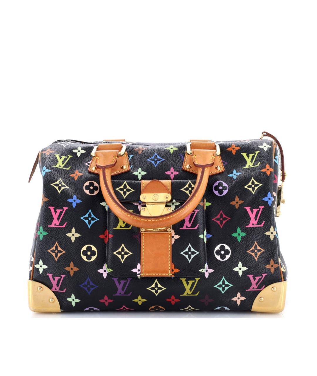 LOUIS VUITTON Мульти кожаная сумка с короткими ручками, фото 9