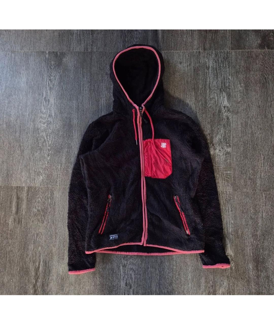UNDEFEATED Черная полиэстеровая спортивная куртка, фото 6