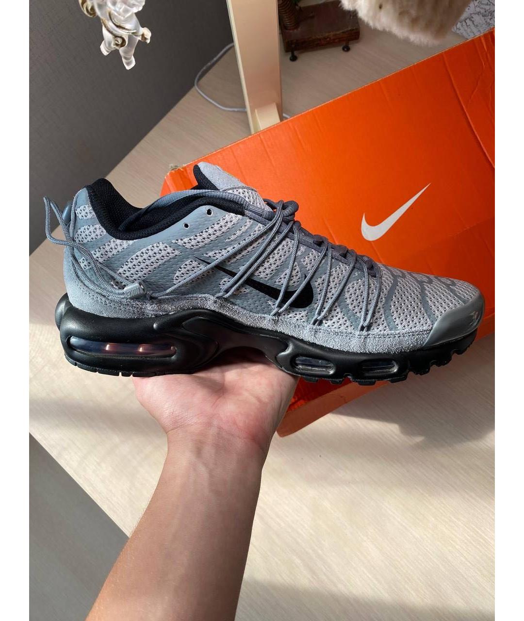 NIKE Серые низкие кроссовки / кеды, фото 6