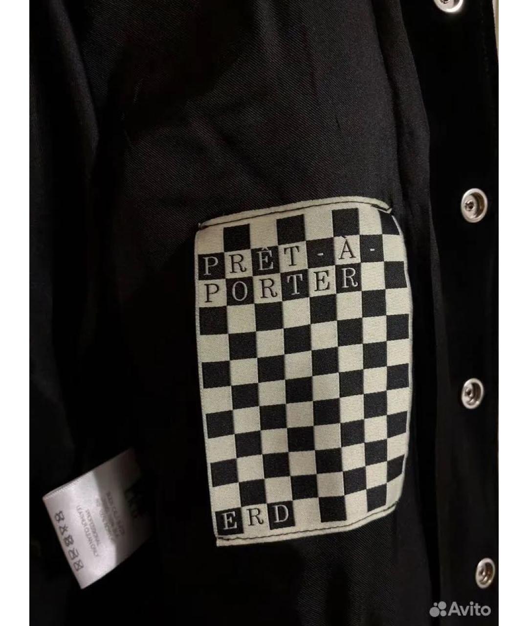 Enfants Riches Déprimés Черная замшевая куртка, фото 5