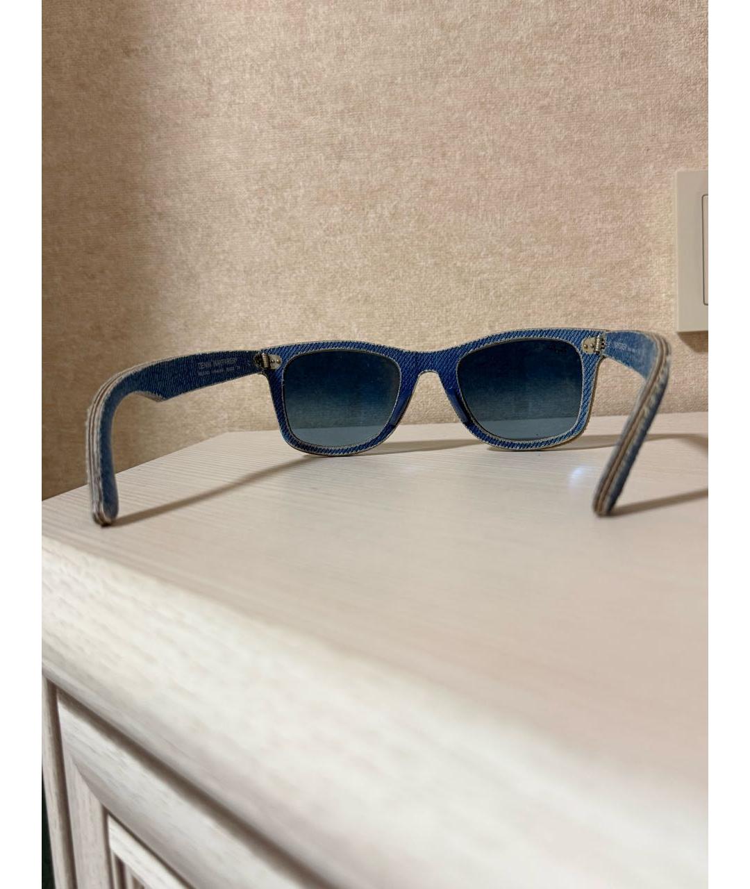 RAY BAN Голубые солнцезащитные очки, фото 5