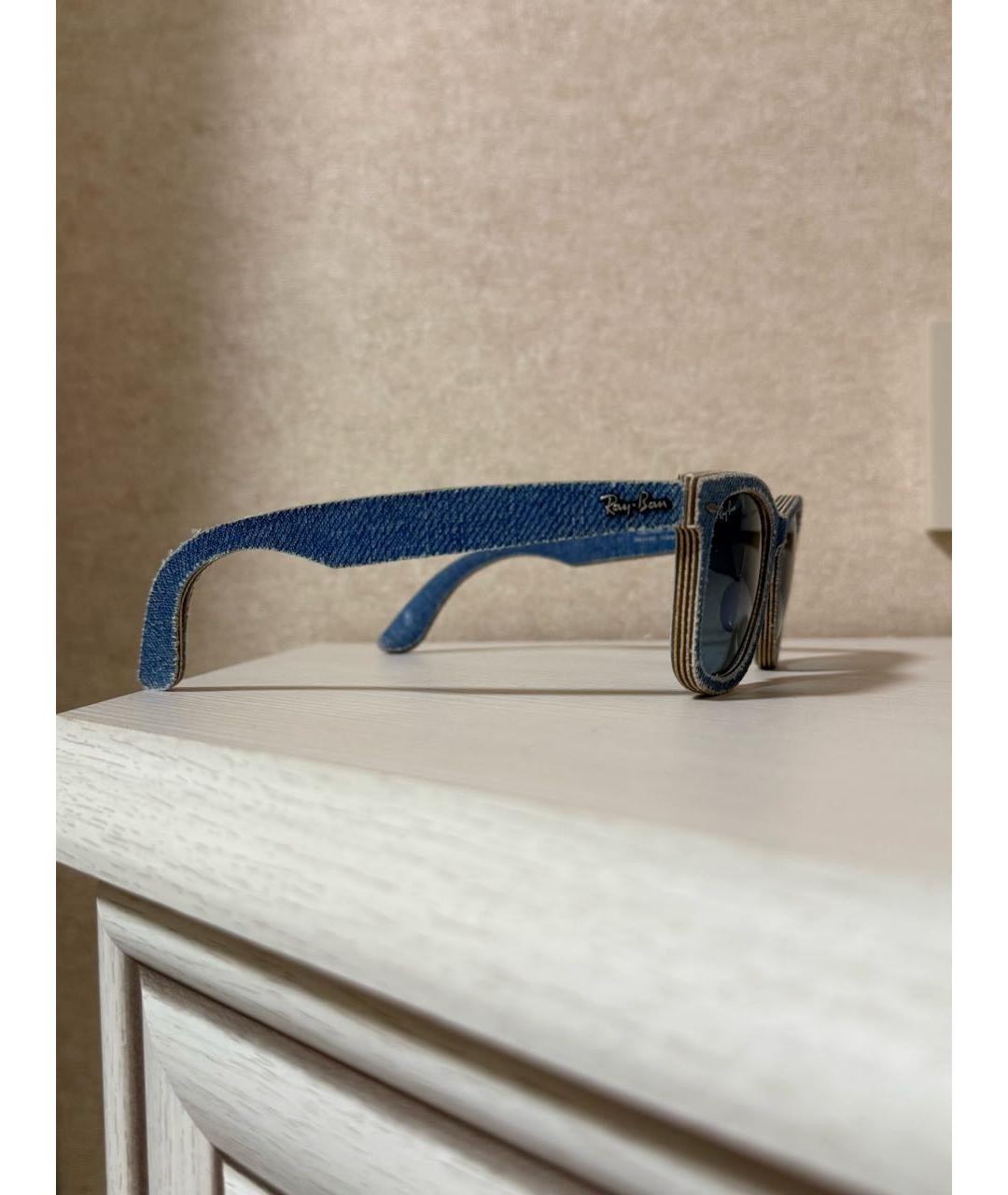 RAY BAN Голубые солнцезащитные очки, фото 2