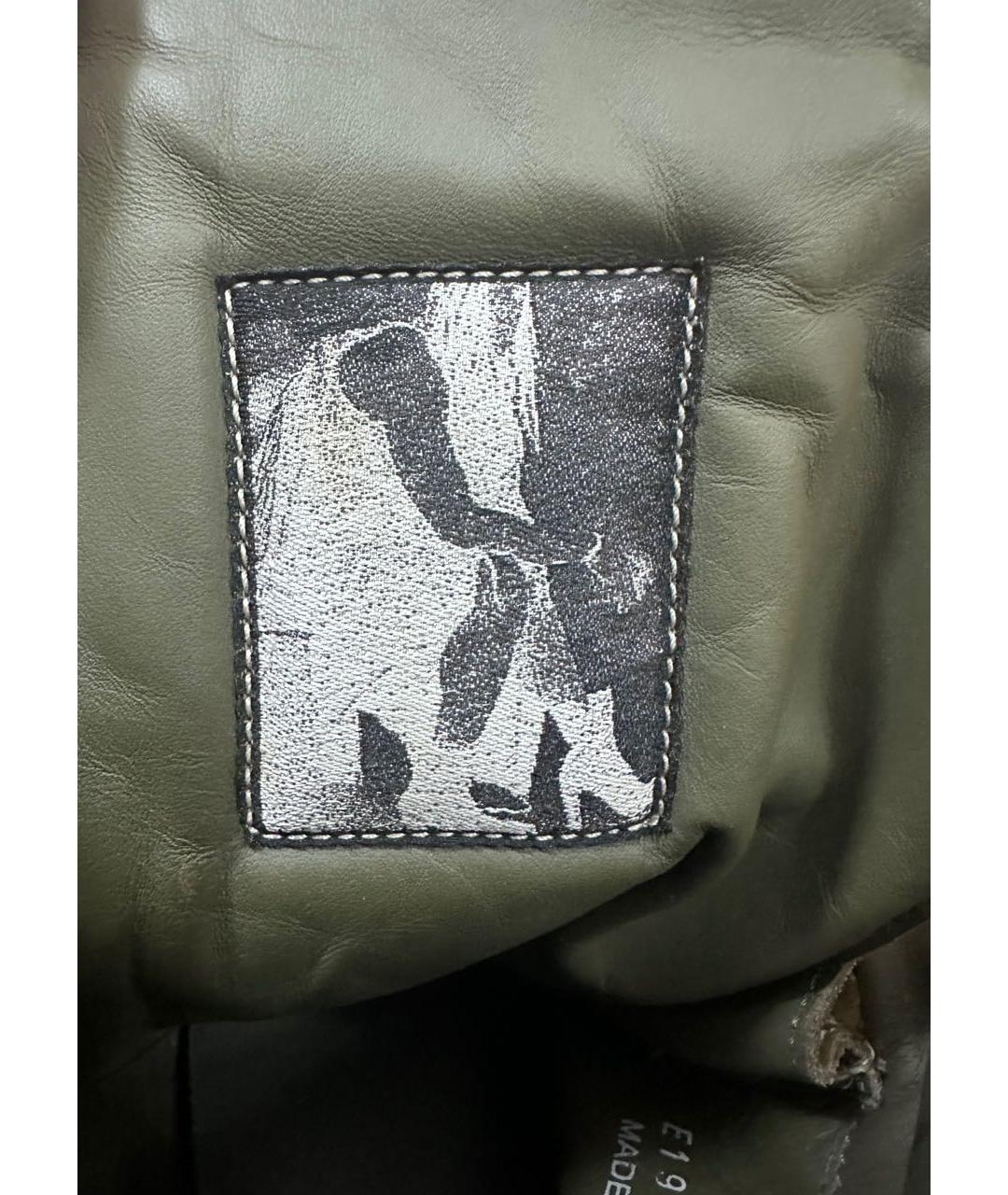 RICK OWENS Кожаные высокие ботинки, фото 5