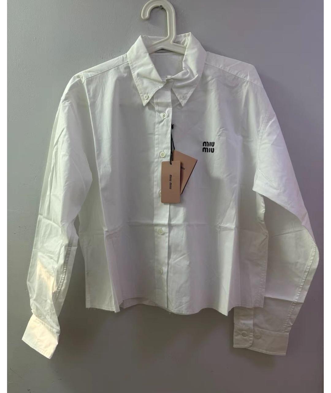 MIU MIU Белая рубашка, фото 2