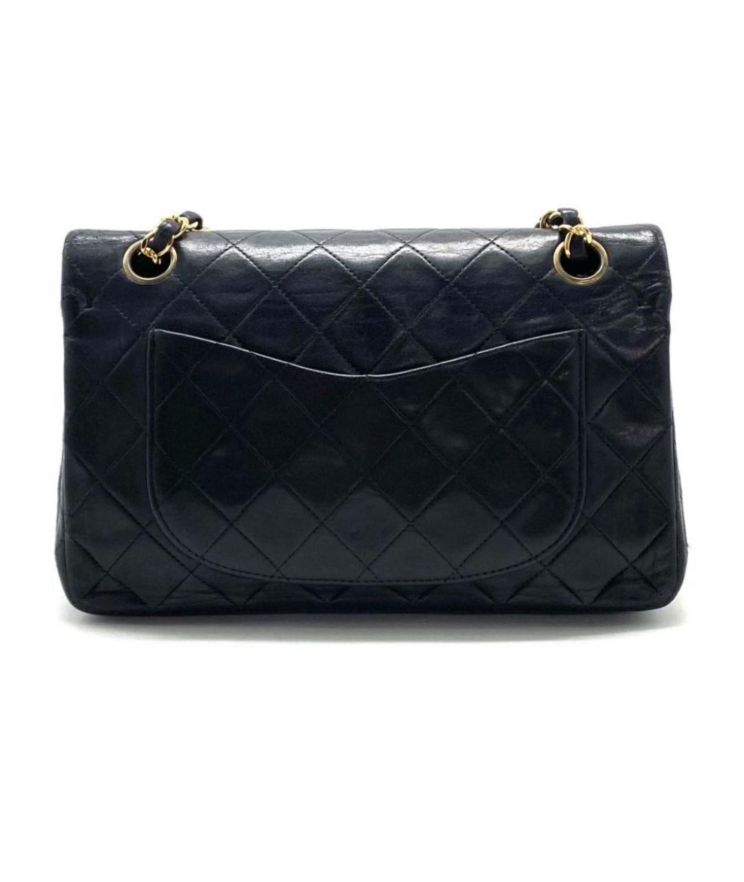 CHANEL Черная кожаная сумка через плечо, фото 3